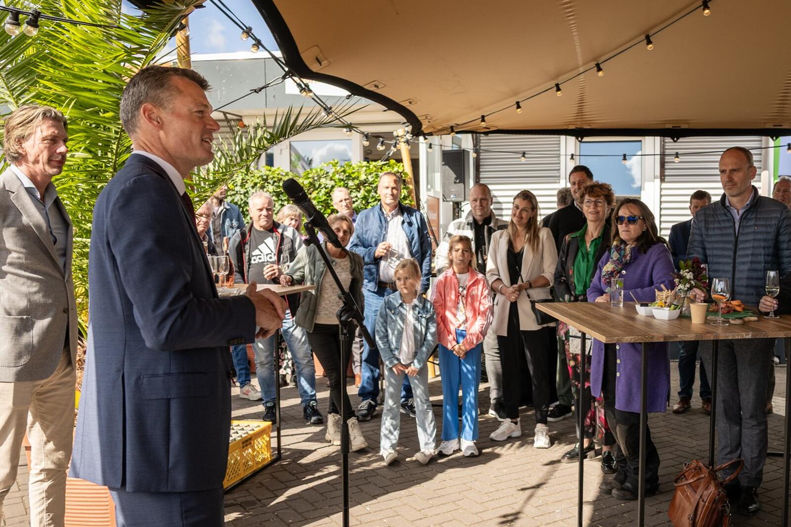 Burgemeester Evert-Jan Nieuwenhuis 