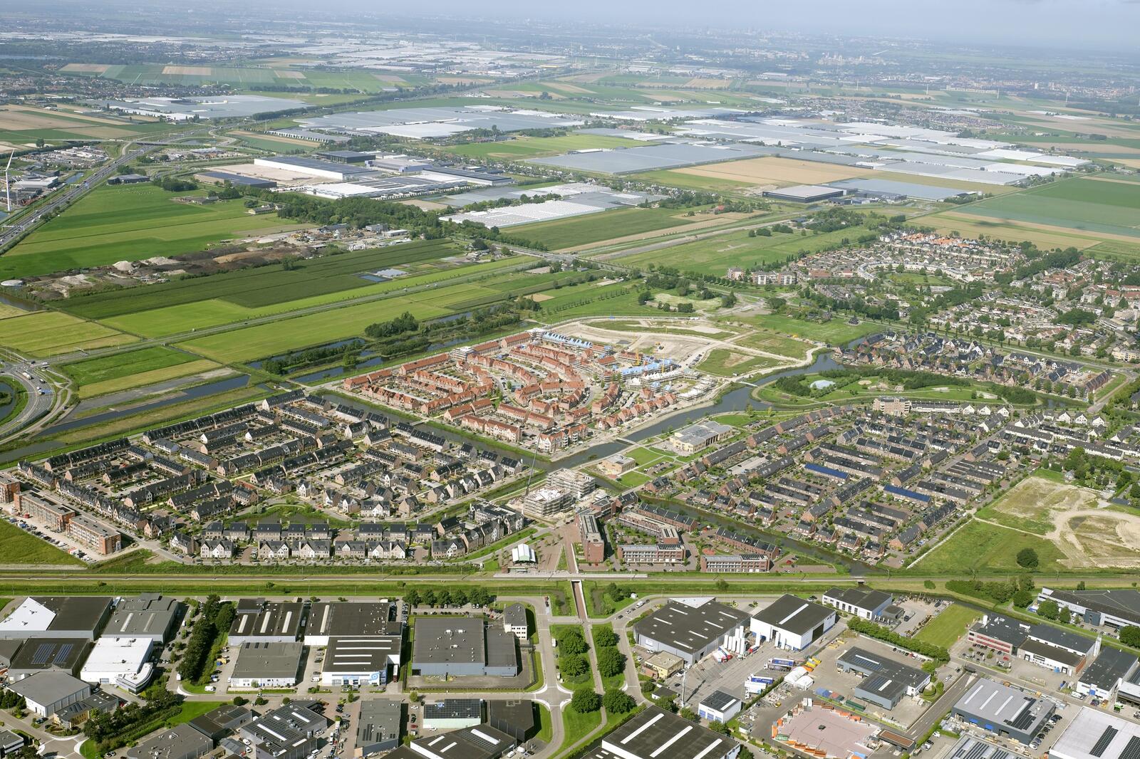 Op deze foto zie je mooi de triangelvorm van Triangel
