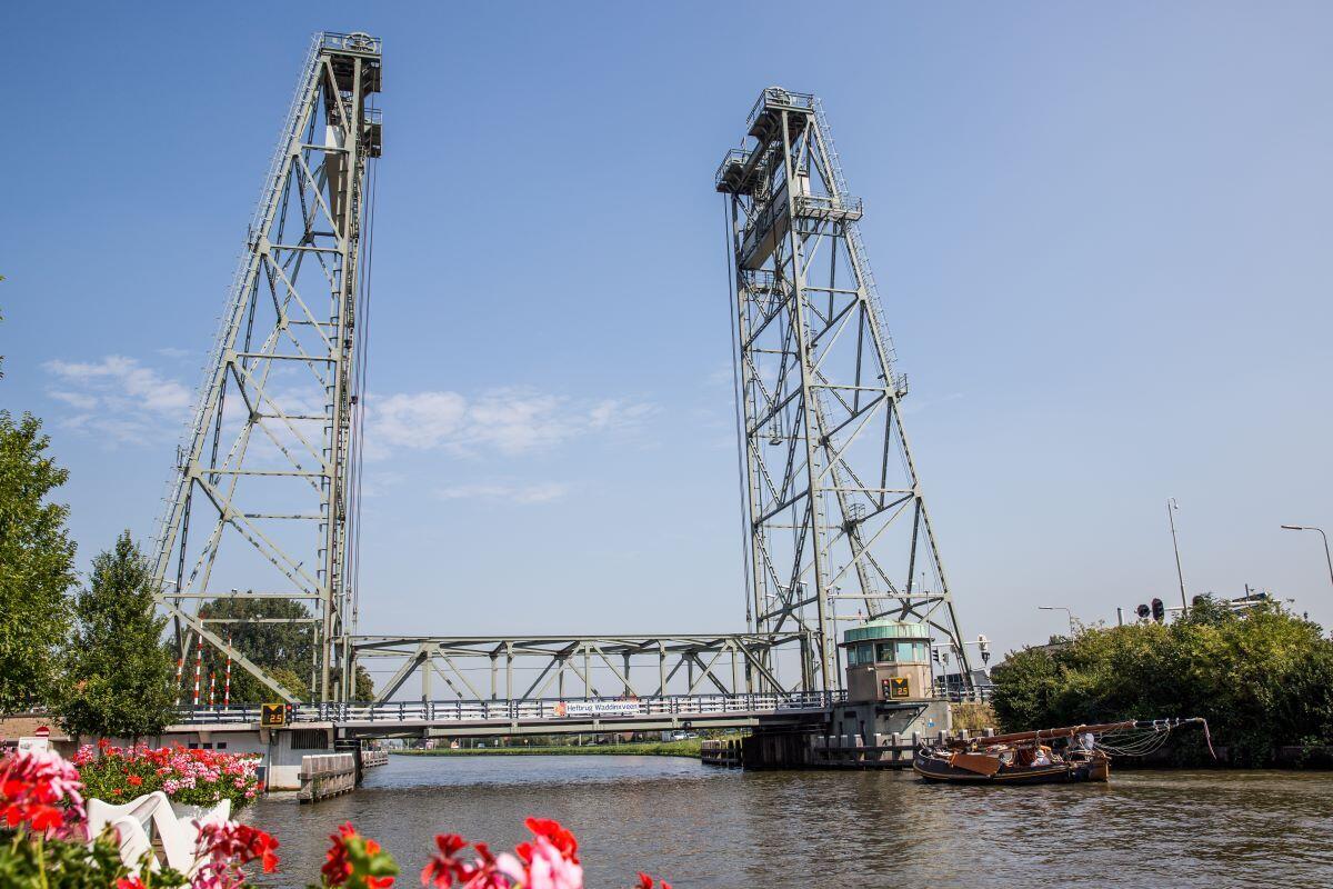 De Hefbrug in het centrum