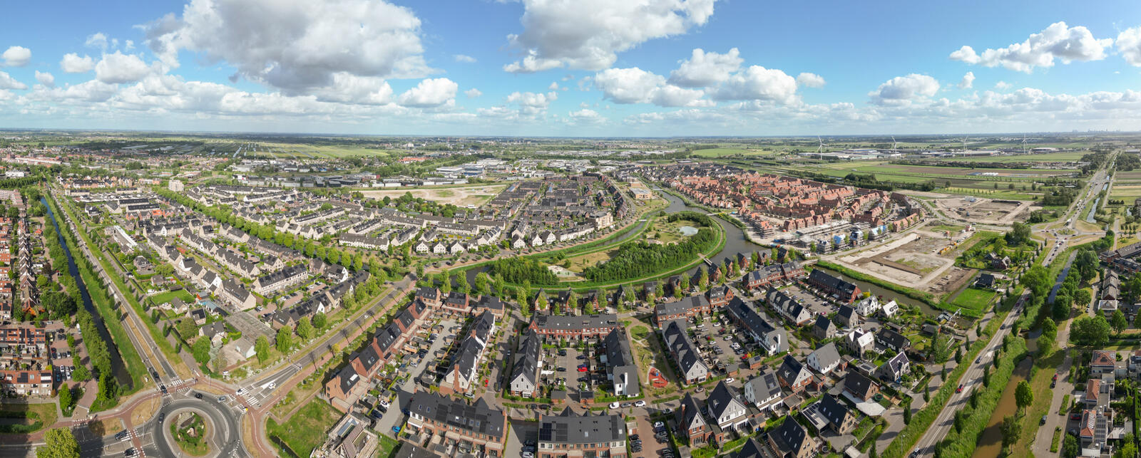 Dronefoto Park Triangel 22 mei 2025