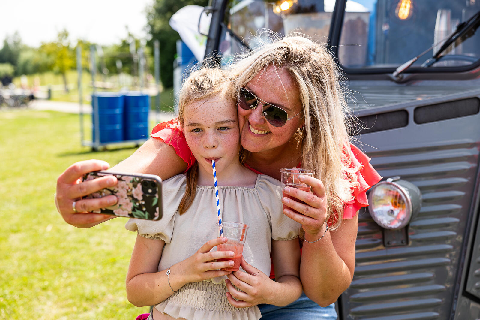 Dansend de zomer in - een van de deelnemers