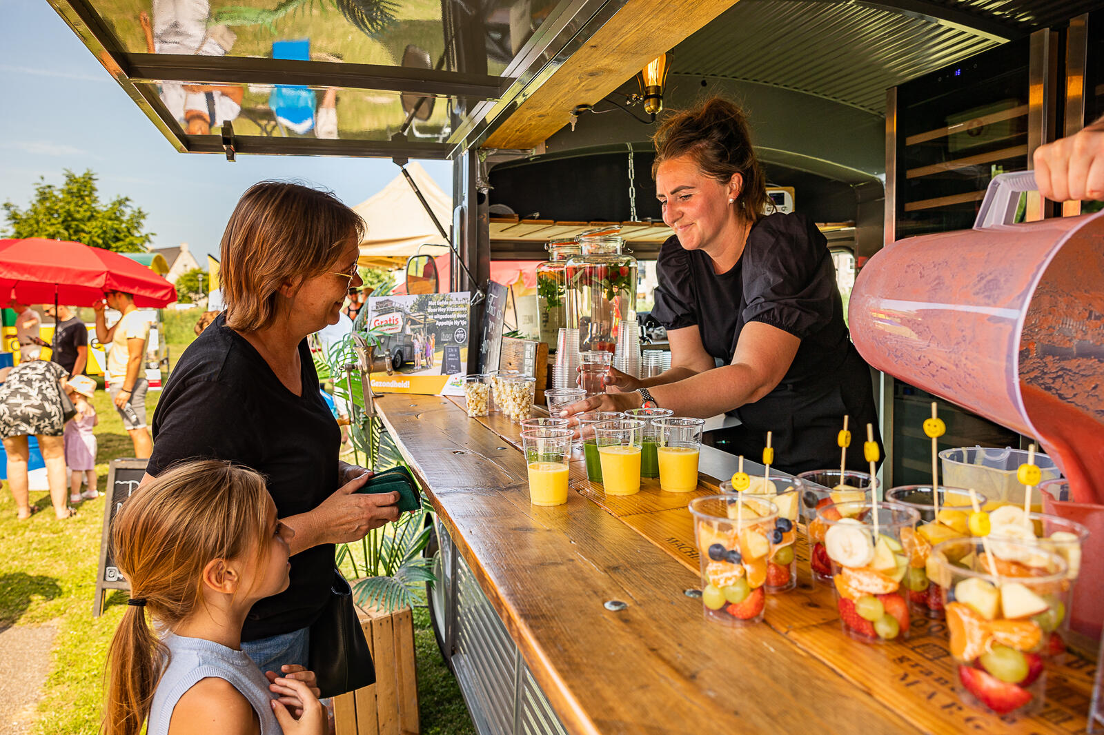 Dansend de zomer in - heerlijks in de foodtruck