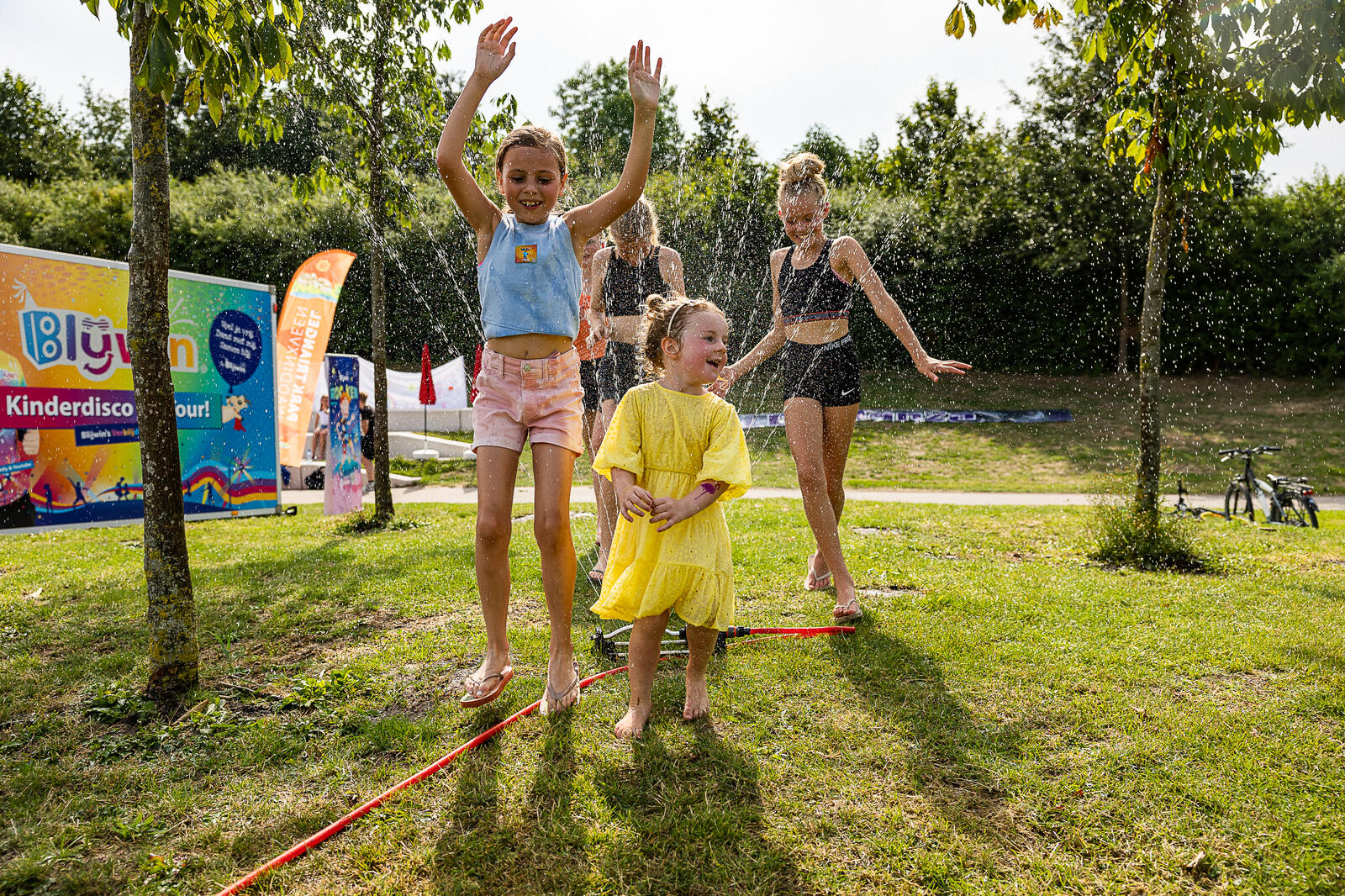 Dansend de zomer in - gelukkig was er ook nog water...